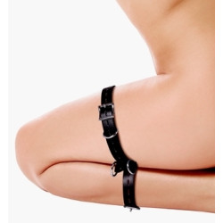 Ouch! Menottes pour Cuisses Kneeling Cuffs noires